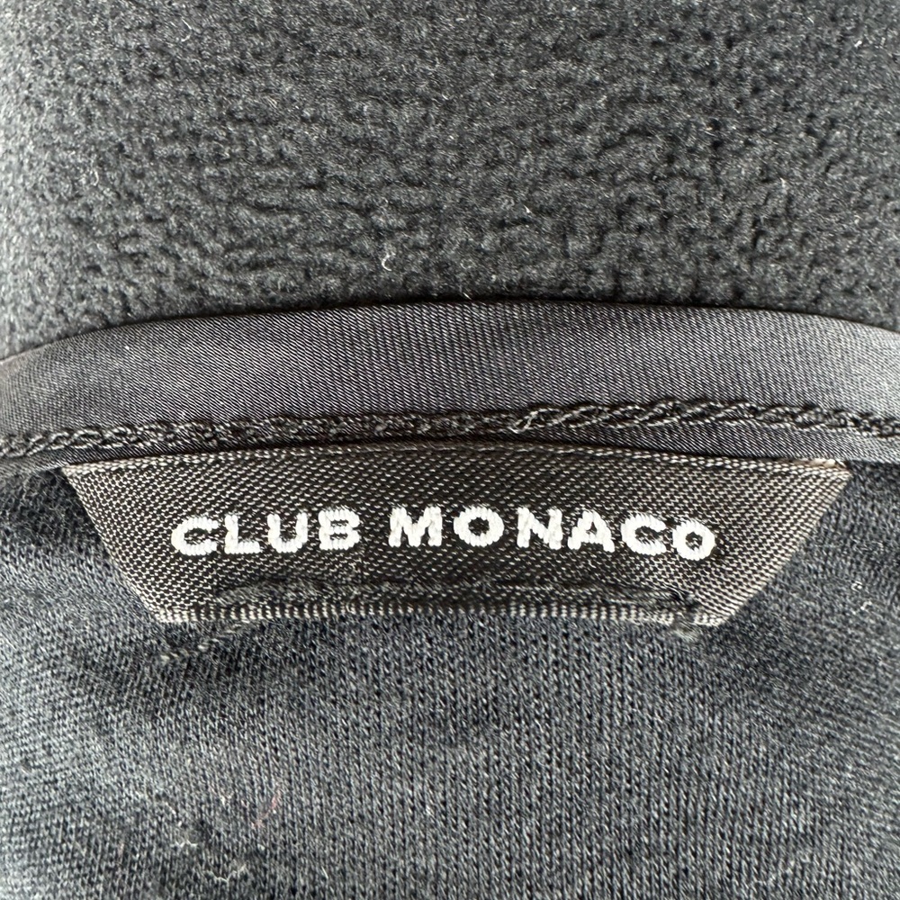 Club Monaco Black Satin Blouse - Picture 5 of 5